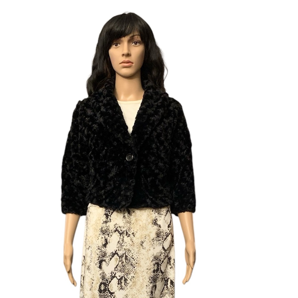 Ladies Texture Crop Jacket